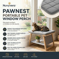 Nuvyvera™ PawNest Portable Pet Window Perch