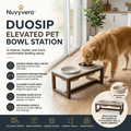 Nuvyvera™ DuoSip Elevated Pet Bowl Station