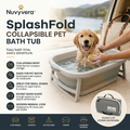 Nuvyvera™ SplashFold Collapsible Pet Bath Tub